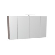 AQUAART Kupaonski ormarić, gornji, grey mara Glory 120