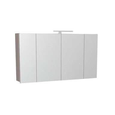 AQUAART Kupaonski ormarić, gornji, grey mara Glory 120