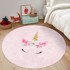 MILA HOME Ružičasti dječji tepih ø 120 cm Comfort 