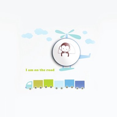 Dječja LED svjetiljka helikopter, 0,6W