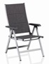 KETTLER Vrtna stolica Basic Plus, tapecirana, podesiva, aluminijska, sivo-antracit