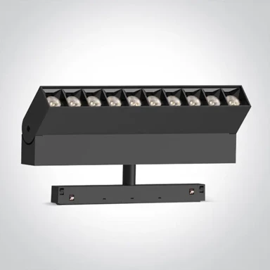 Podesiva linearna LED svjetiljka za magnetske šine, DM42106BL/B/V, 22 W, DALI, Mini/Maxi/P&P, crna