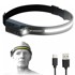 WOZINSKY Naglavna LED svjetiljka Wlc-1200 350 lm, crna