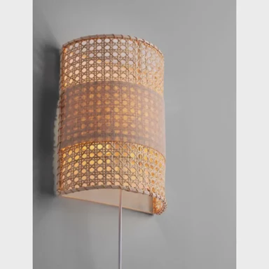 Zidna lampa Lum, E27, 12 W, natural