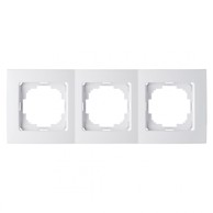 TOURAN Okvir za prekidače 3-struki bijeli