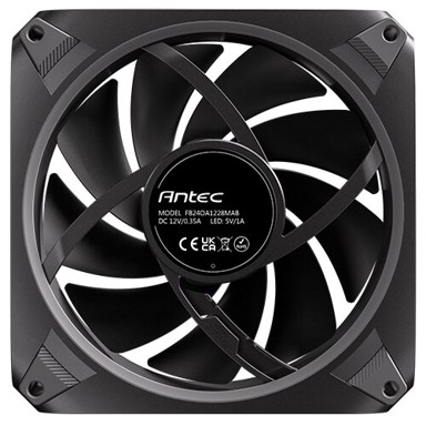 ANTEC Ventilator za kućište Orbit 120 ARGB, crni