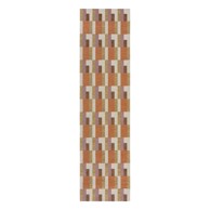 FLAIR RUGS Narančasta/u prirodnoj boji staza 60x230 cm Riley Block Geo 