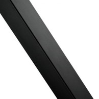 VEVOR Stup za kabelsku ogradu 91,4x5,1x5,1 cm Crni