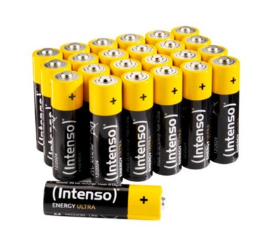 INTENSO Baterije AA LR6, alkalne, 1.5 V, 2600 mAh, 24kom