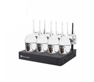 SECUTEK Bežični HD kamerijski set TK-40Q2, 4× 2 MP PTZ IP kamera + NVR