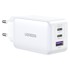 UGREEN Punjač Nexode, bijeli, USB-A, 2xUSB-C, 65W Fast Charger