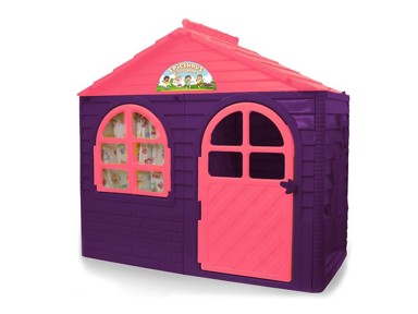 JAMARA Dječja kućica LITTLE HOME, zavjese, za unutarnje i vanjske prostore, ljubičasta