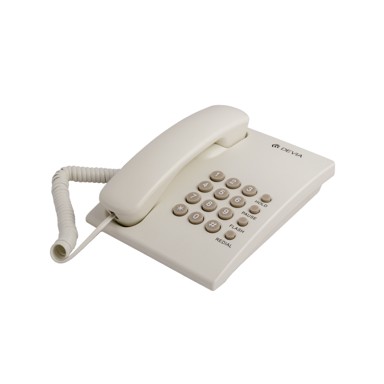 DEVIA Fiksni telefon ŽIČANI DE1107 BIJELI