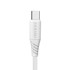 DUDAO Kabel L2T USB USB-C 5A 2m, bijela