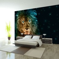 Samoljepljiva foto tapeta Abstract lion... 392x280
