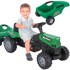 WOOPIE Traktor na pedale Big PowerTrac s prikolicom XXL
