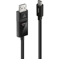 LINDY Adapter kabel USB-C na DisplayPort 1 m, crni