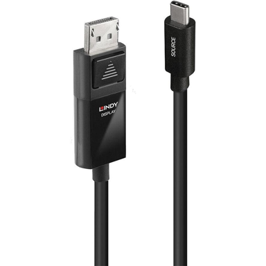 LINDY Adapter kabel USB-C na DisplayPort 1 m, crni