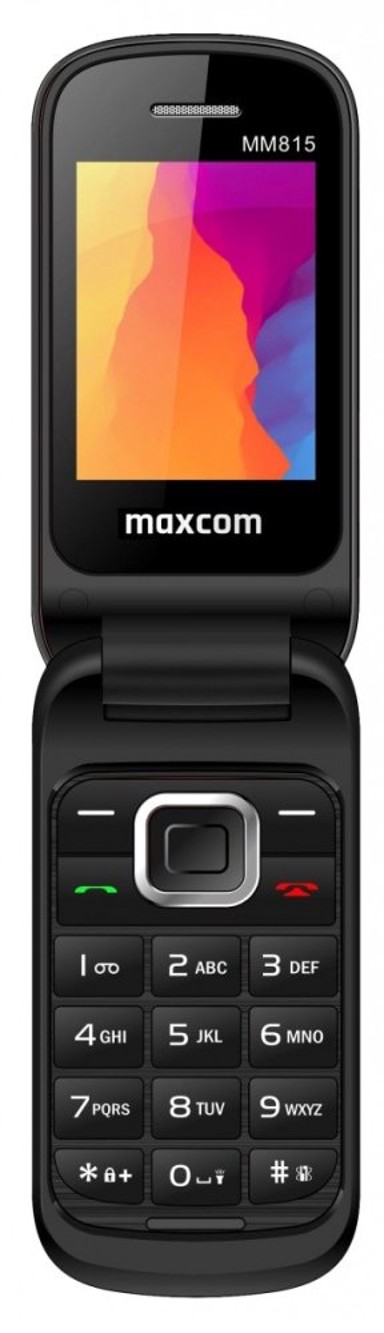 MAXCOM Mobitel MM 815, Dual SIM, crni