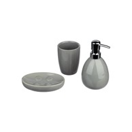 FIVE Set za kupaonicu Sun 3/1, sivi