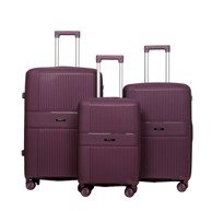 ORNELLI Kofer Opus set 3 u 1, ljubičasti