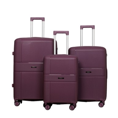 ORNELLI Kofer Opus set 3 u 1, ljubičasti