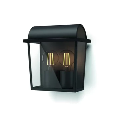 Zidna lampa Harvest, 2×42 W, 230 V, crna
