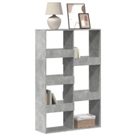 Regal za knjige boja betona 100x33x155,5 cm konstruirano drvo