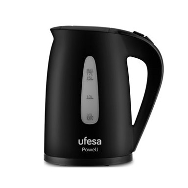 UFESA Kuhalo za vodu Powell, 2200 W, 1,7 l, crno
