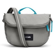 PACSAFE Torba GO Saddle Crossbody, siva