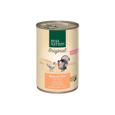 REAL NATURE Cat Kitten piletina i puretina 400 g