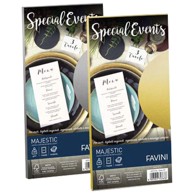 FAVINI Kuverte Special Events 11x22 cm 120 g 10 kom zlatne