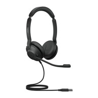 JABRA Slušalice Evolve2 30 SE MS, crne, on-ear, Stereo, USB-A
