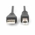 DIGITUS USB kabel A-B 1,8 m dvostruko zaštićeni, crni