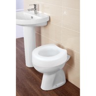 FERIDRAS Pomoćna sjedalica za univerzalnu wc školjku 25,8x16x39 cm, polietilen, bijela