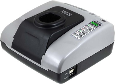POWERY Punjač s USB za Ryobi NiMH/Li-Ion