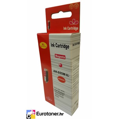 Zamjenska tinta za HP 655 XL CZ111AE, ljubičasta