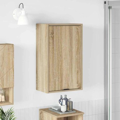 Kupaonski ormar s pohranom, 39 x 23.5 x 65 cm, sonoma hrast