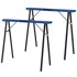 HOMESTAR Set sklopivih nosača za pilu, 99,5 x 36,5 x 78,5 cm, plavo-crni