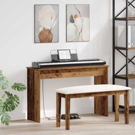 Stalak za klavijaturu, 100x32x64 cm, staro drvo