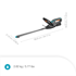 GARDENA Akumulatorske škare za živicu EasyCut 45/18V P4A Set 14734-20, 45 cm, 18 V, 2 Ah