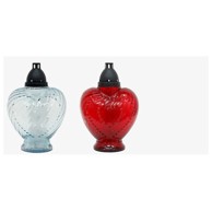 Elektronski lampion staklo srce svijetli 100 dana