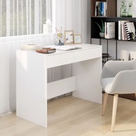 Radni stol bijeli 101 x 50 x 76,5 cm od iverice