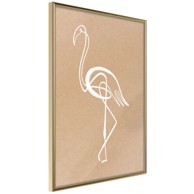 Poster Lonely Bird 20x30