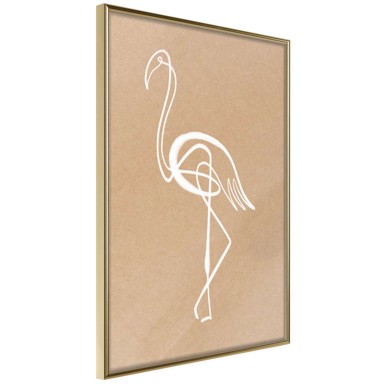 Poster Lonely Bird 20x30