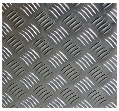 Aluminijski valoviti lim 500 x 700 mm, debljine 2,0 mm, klase 5754