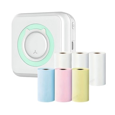 VYZIO Mini printer za mobitel u boji Minimultiroll, bijela