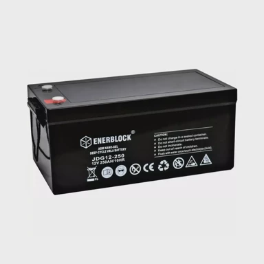 ENERBLOCK AGM-GEL Hybrid baterija 12V 250Ah, VRLA, bez održavanja