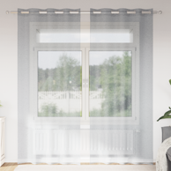 Zavjese za zamračivanje 140x225 cm 2kom, sive