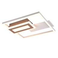 LED Stropna lampa Reality Spiro, 22W, 2500lm, 3000K, siva